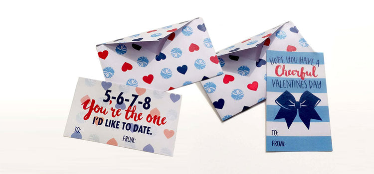 Free Printable Cheer Valentines