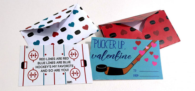 Free Printable Hockey Valentines