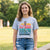 Girls Lacrosse Short Sleeve Crop Tees