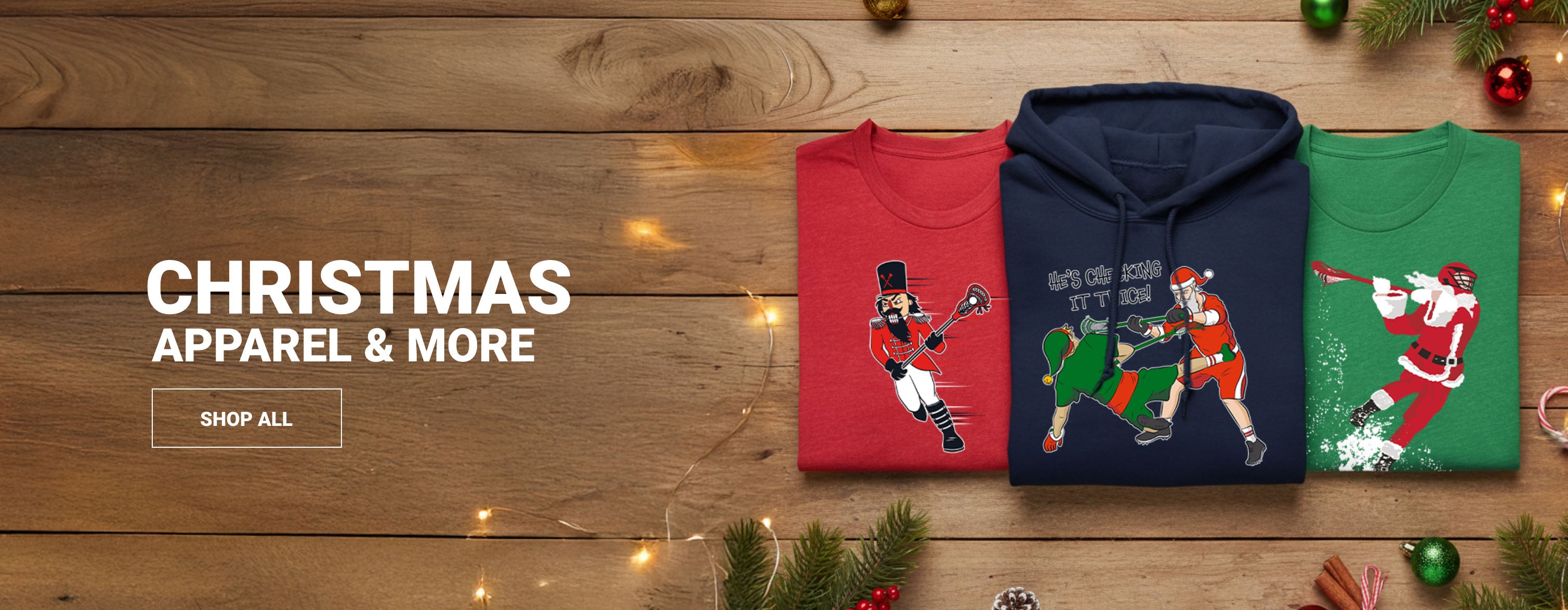 Lacrosse Christmas Apparel and more