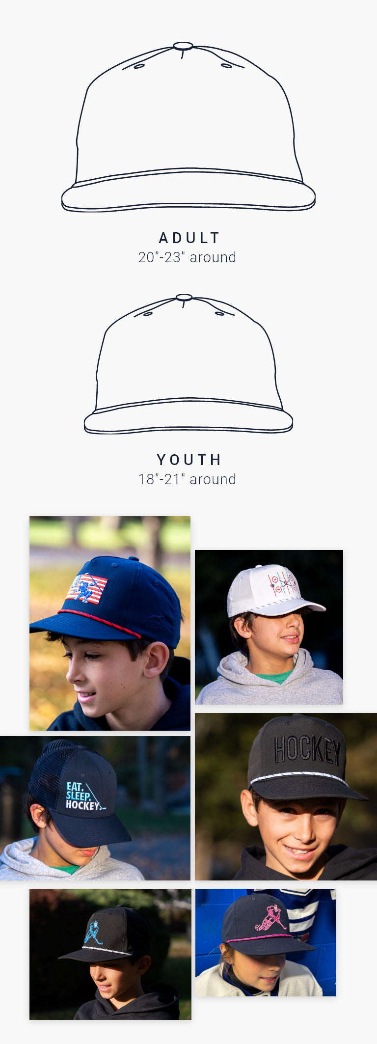 cts Hockey Rope Hats - Bottom - Cat - Responsive Image - 3 cts Hockey Rope Hats - Bottom - Cat - Responsive Image - 3