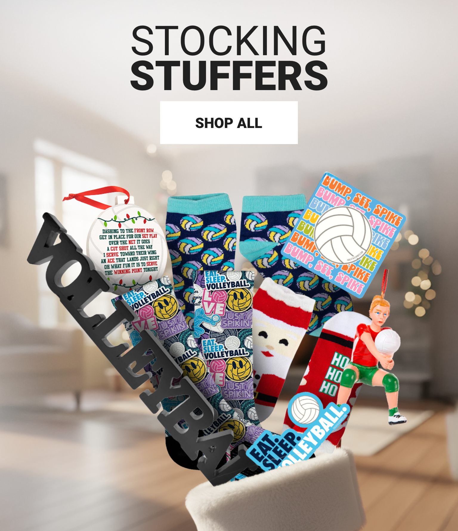 VOLLEYBALL STOCKING STUFFERS