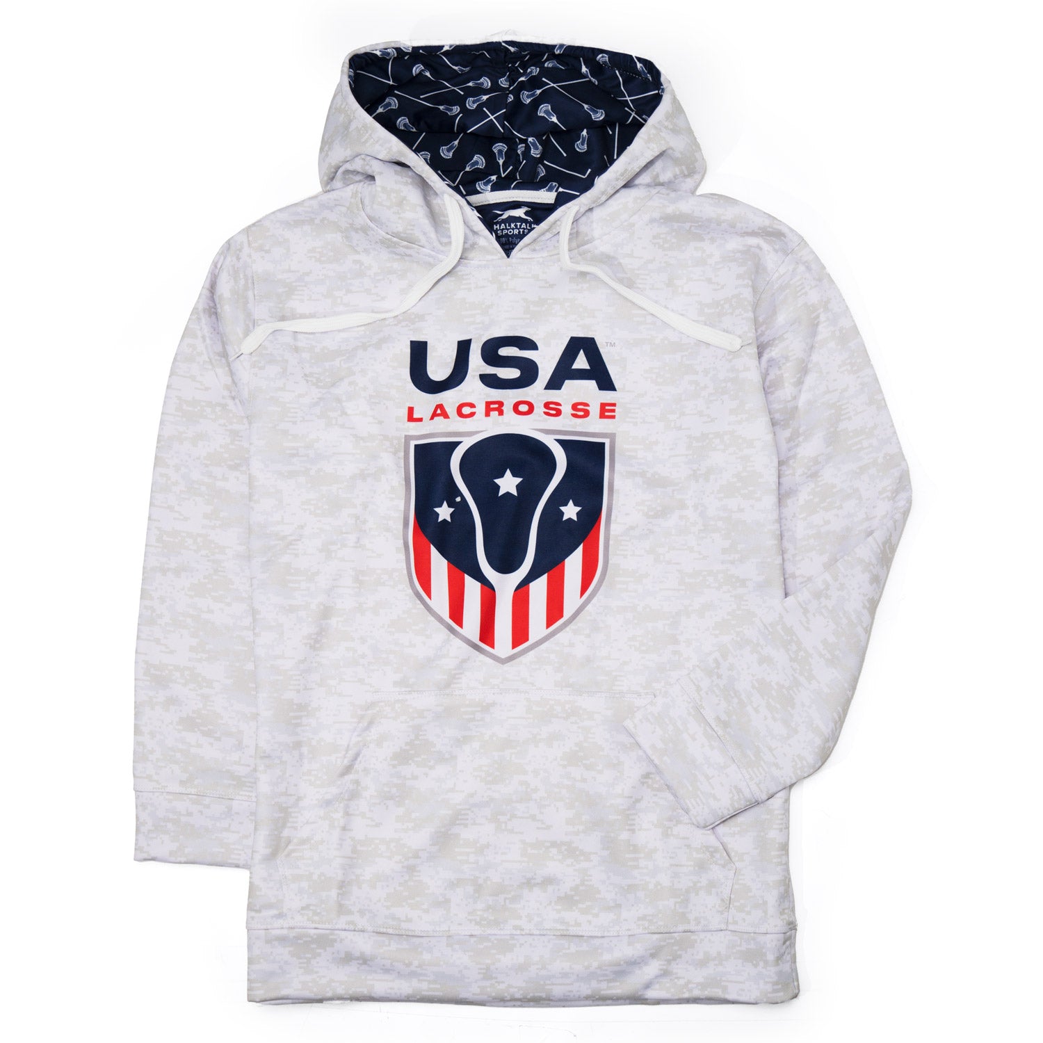 Youth Lacrosse Stick Lacrosse Hooded Sweatshirt Sleep