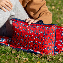 Baseball Gameday Puffle Blanket - Batter Up Baseball