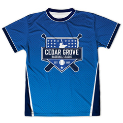 Custom Team Short Sleeve Velocitee T-Shirt - Baseball