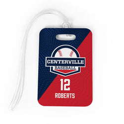 Custom Team Bag Tag - Baseball