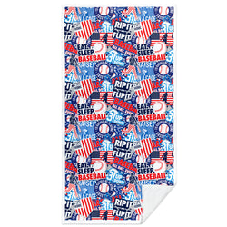 Baseball Premium Beach Towel - Baseball Life