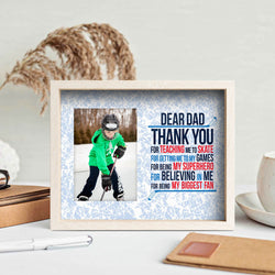 Hockey Premier Frame - Dear Dad
