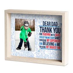Hockey Premier Frame - Dear Dad