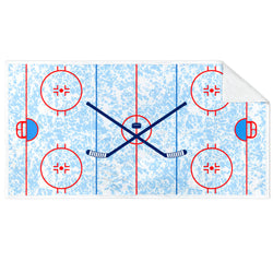 Hockey Premium Beach Towel - Hockey Rink