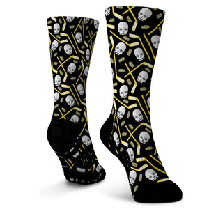 Hockey Graphic Flex Mid-Calf Socks - Diehard
