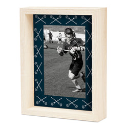 Lacrosse Premier Frame - Crossed Sticks