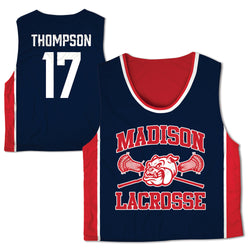 Custom Team HyperDri Reversible Pinnie - Guys Lacrosse