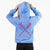 Girls Lacrosse Hooded Sweatshirt - Gritty in Pink (Back Design)
