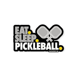 Pickleball Sticker - Eat Sleep Pickleball