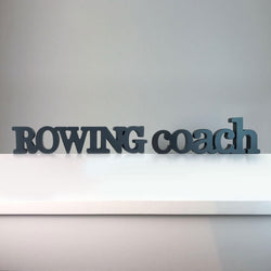 Crew Coach Wood Words