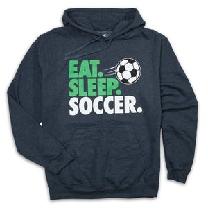 Soccer CTS ProBlend™ Hooded Sweatshirt - Eat Sleep Soccer