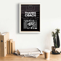 Soccer Premier Frame - Thanks Coach