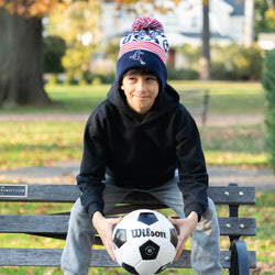 Soccer Knit Hat - USA