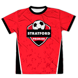 Custom Team Short Sleeve Velocitee T-Shirt - Soccer