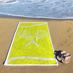 Tennis Premium Beach Towel - Tennis Time