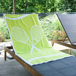 Tennis Premium Beach Towel - Tennis Time