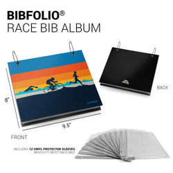 BibFOLIO® Race Bib Album - Triathlete