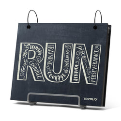 BibFOLIO® Race Bib Album - Inspire To Run