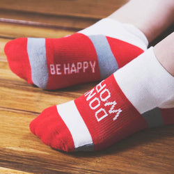 Socrates® Woven Performance Sock Don't Worry (Red)