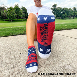 Socrates® Woven Performance Sock - We Run Free