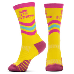 Socrates® Mid-Calf Socks - Suck It Up Buttercup