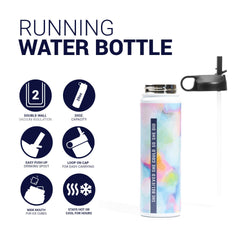 RunTechnology® Water Bottle - She Believed She Could