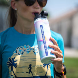 RunTechnology® Water Bottle - She Believed She Could