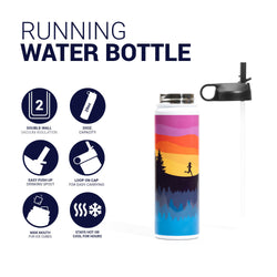 RunTechnology® Water Bottle - Happy Hour