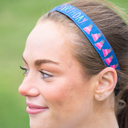 Athletic Juliband Non-Slip Headband - It's My Birthday