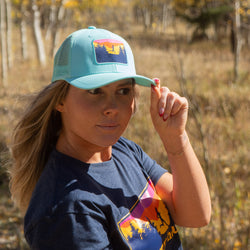 Running Trucker Hat - Happy Hour