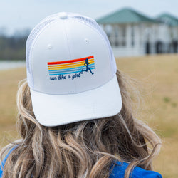 Running Trucker Hat - Run Like a Girl®