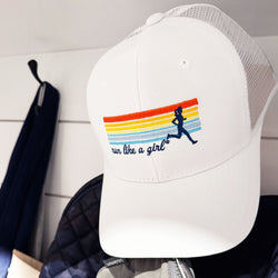 Running Trucker Hat - Run Like a Girl®