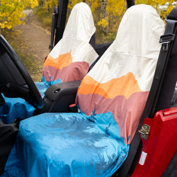 RunTechnology® Athletic Moisture-Wicking Towel Car Seat Cover - Sedona