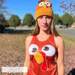 Running Knit Hat - Run Now Gobble Later® Turkey