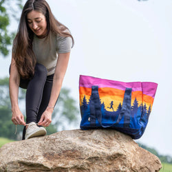 Running Tote Bag - Happy Hour