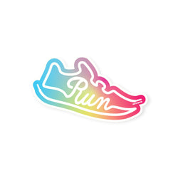Running Sticker - Run Shoe (Multi)