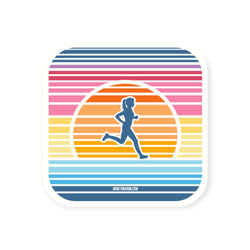 Running Sticker - Sunset Runner