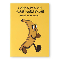 Running Greeting Card - Congrats on Your Marathon