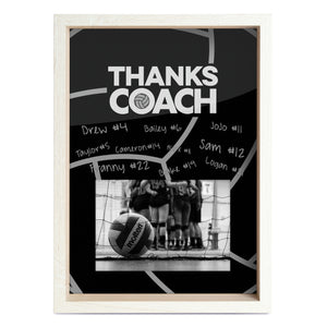 Volleyball Premier Frame - Thanks Coach