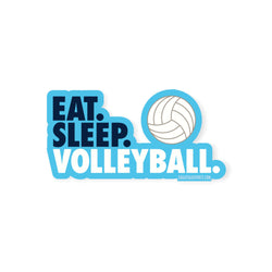 Volleyball Sticker - Eat Sleep Volleyball
