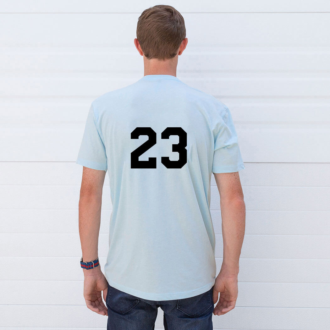Baseball T-Shirt Short Sleeve - No Place Like Home - Personalization Image