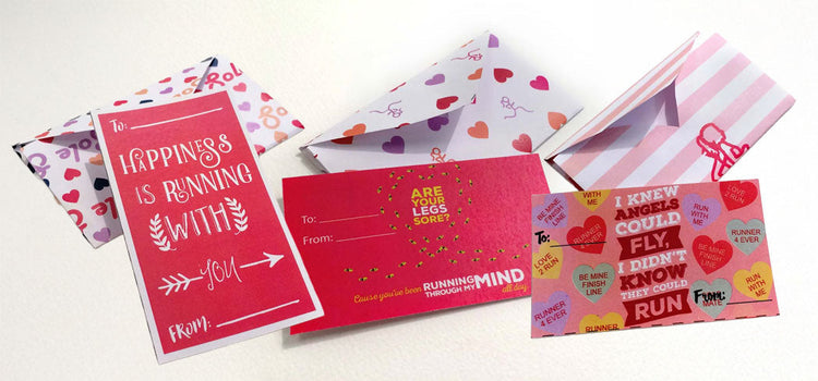 Free Printable Running Valentines