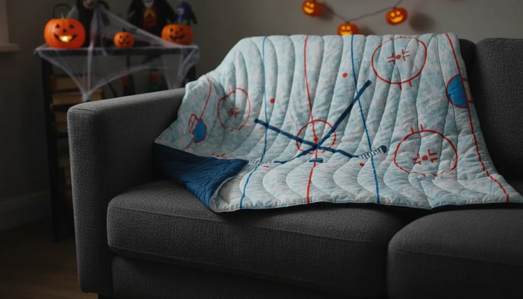 Spooky and Stylish Hockey Apparel for Halloween