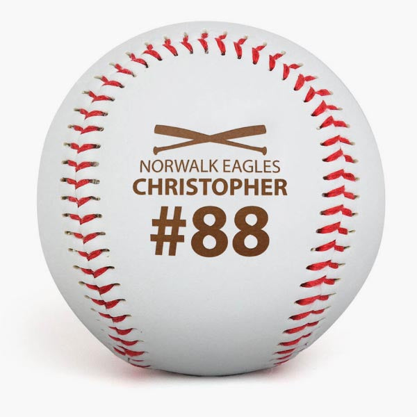 Engraved Baseballs